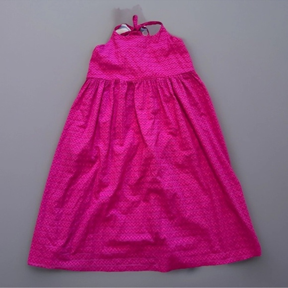 Gudrun Sjoden Dress Sz L Organic Cotton Midi Pink Beach Vacation Sundress Cover - Picture 5 of 10